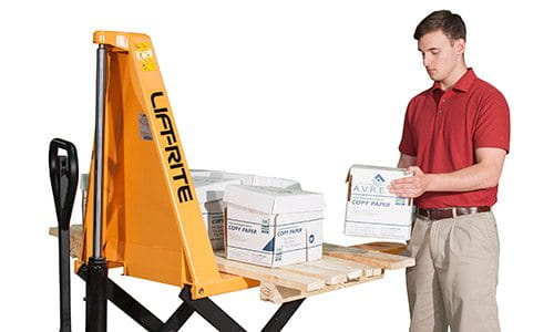 ergonomic skid lifter