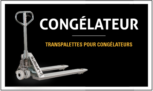 Transpalette pour congélateurs