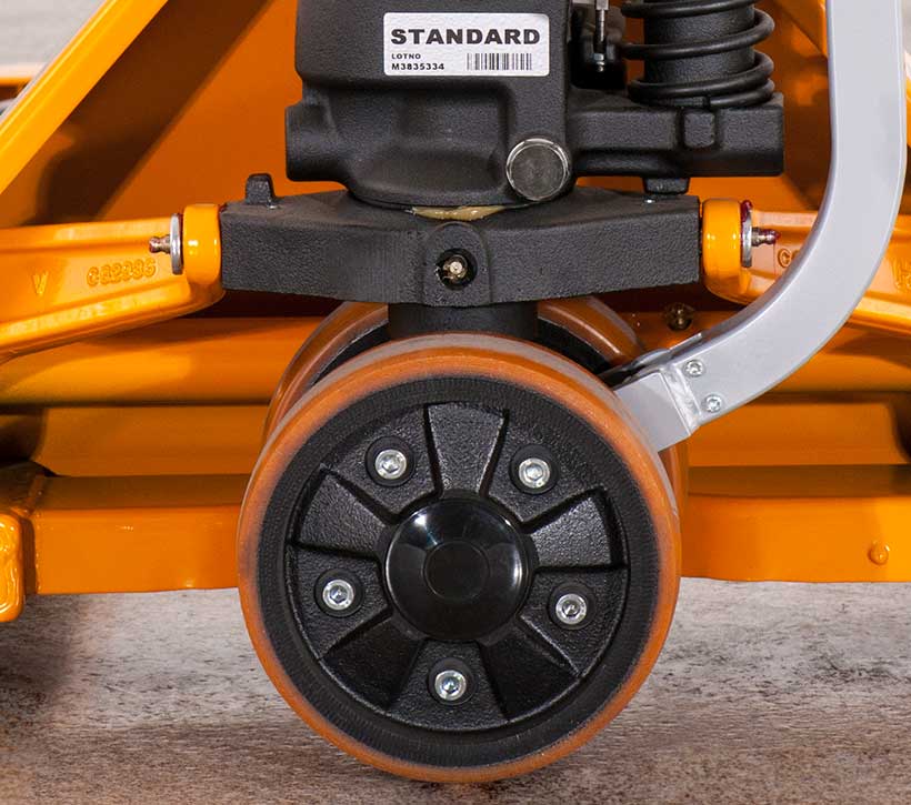 Lift-Rite pallet jack, hand truck, start assist pallet jack